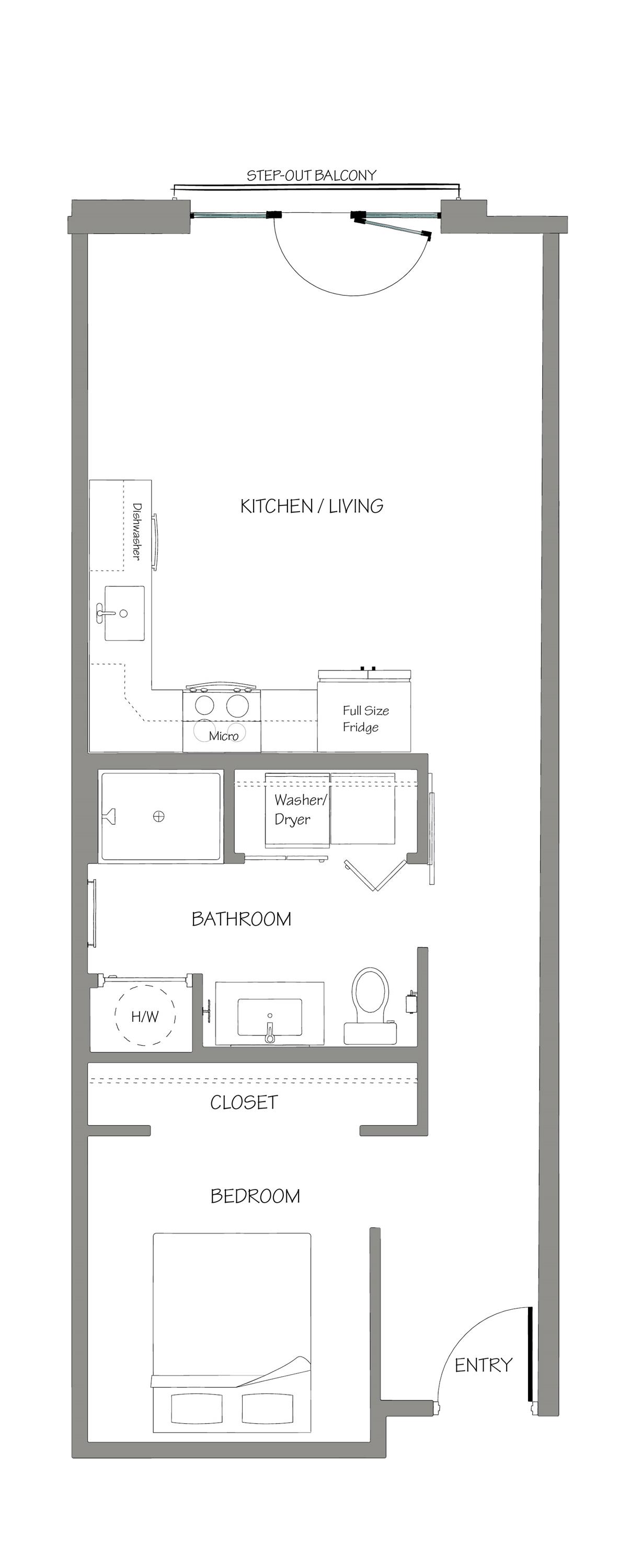 111 S Greenwood Ave, Unit 302