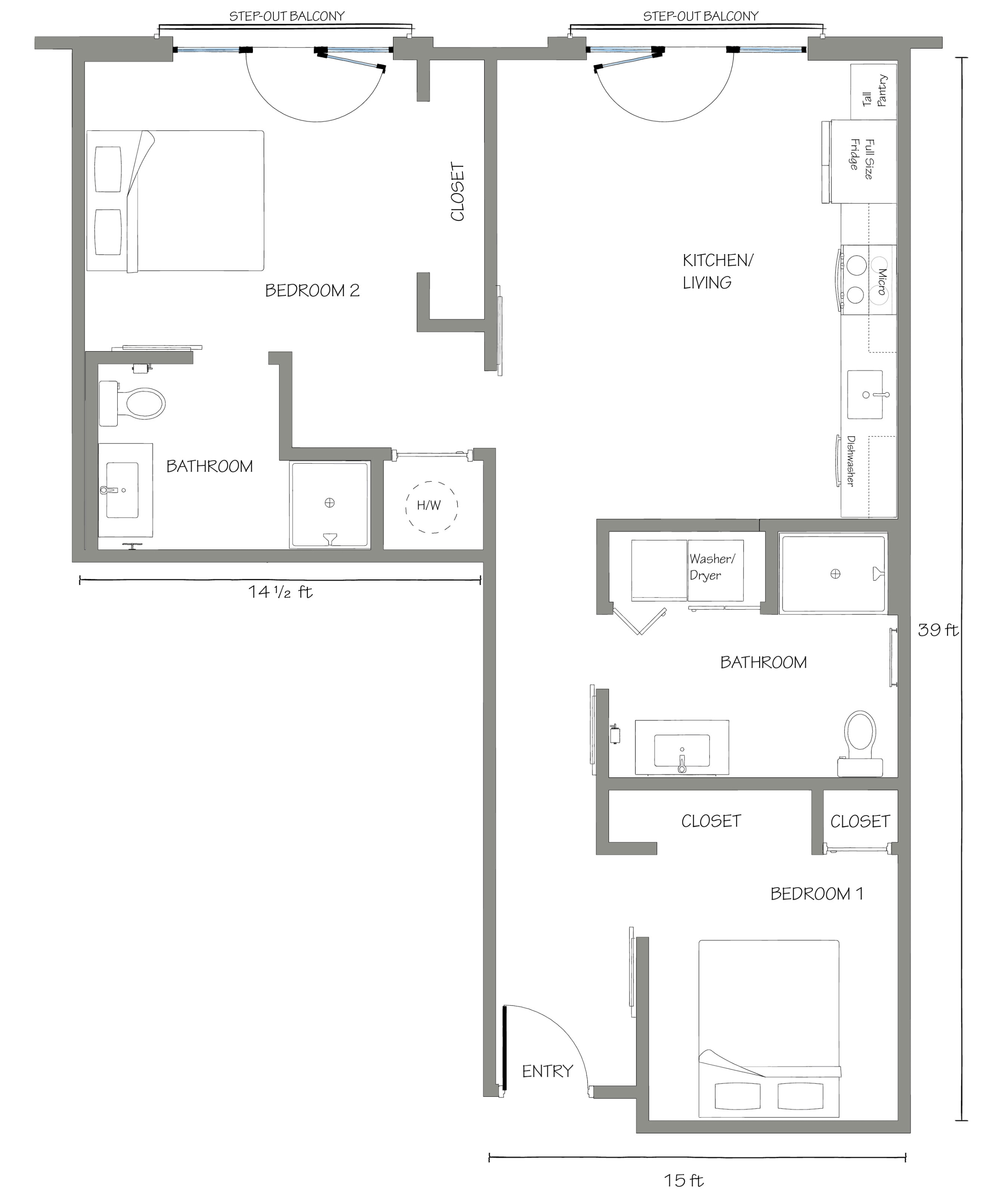 111 S Greenwood Ave, Unit 301
