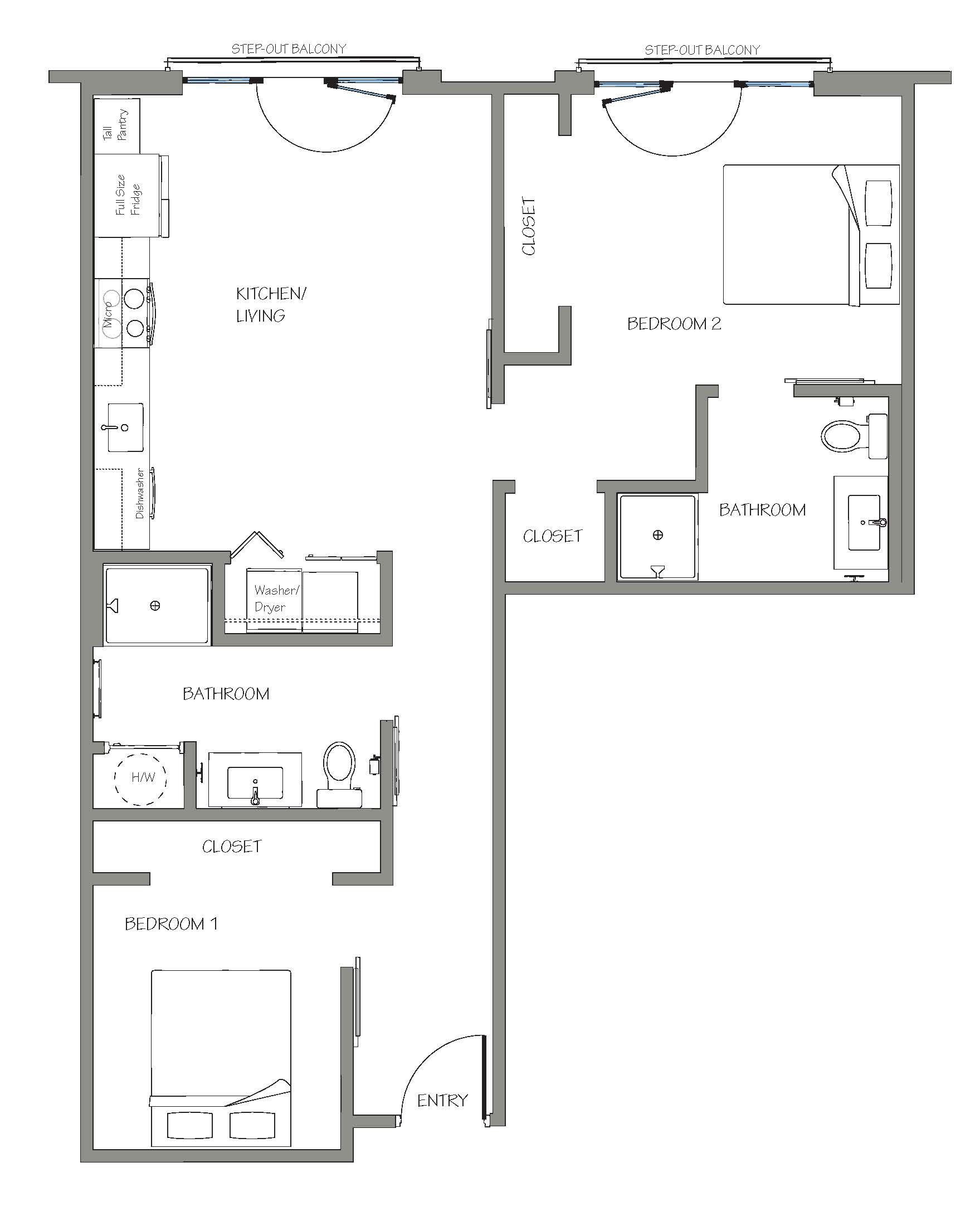 111 S Greenwood Ave, Unit 215