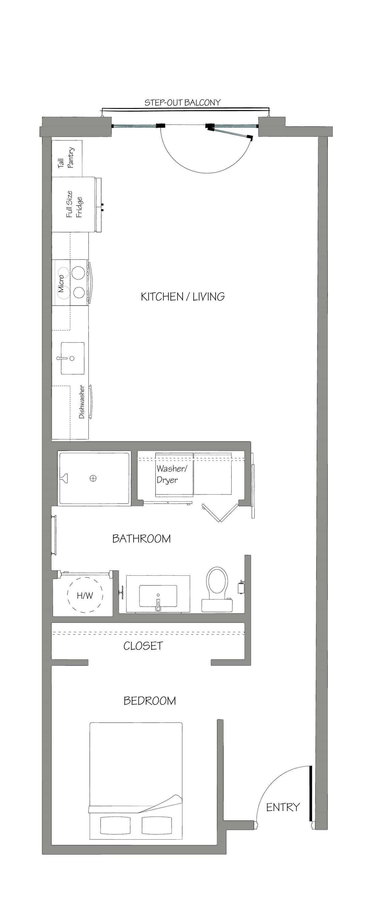 111 S Greenwood Ave, Unit 211